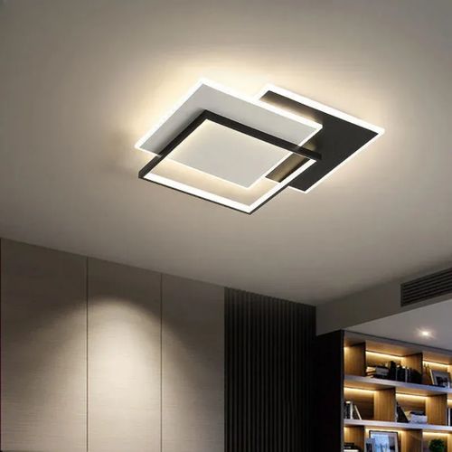 Chandelier Modern Design 3 Square Flush 3 Colors Chandeliers For Living Room, Bedroom, Dining And More Item | Buy Chandelier Modern Design 3 Square Flush 3 Colors Chandeliers For Living Room, Bedroom, Dining And More | SPOP Enterprise Global